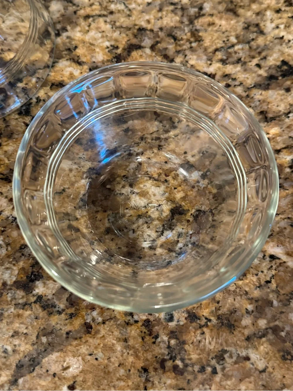 Pyrex Original 6oz Clear Glass Ribbed Custard Dishes (Set of 4) Made in USA 🇺🇸